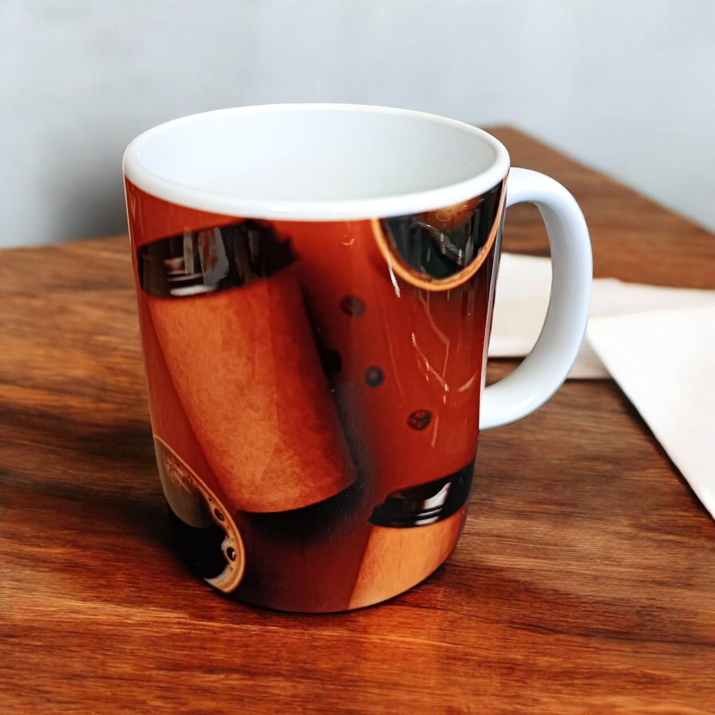 Frühaufsteher-Tasse – Wer früher wach ist, schafft mehr Kaffee